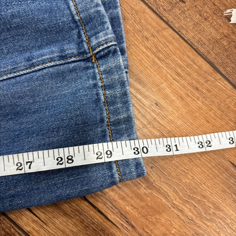 Anthropologie Pilcro High-Rise Wide-Leg Soft Trouser Jeans Size 27 Boho Festival - Picture 9 of 10
